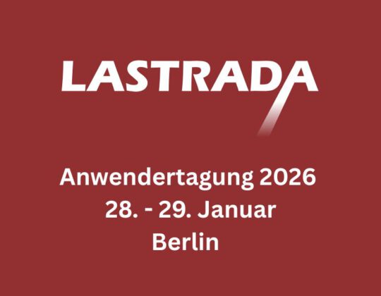 LASTRADA Anwendertagung 2026